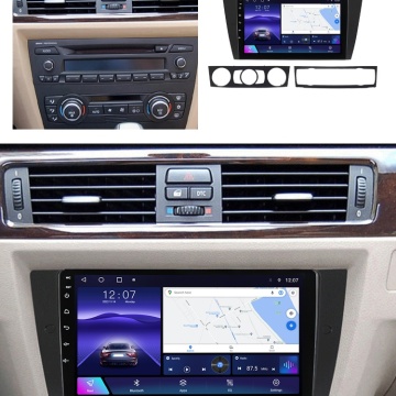 Navigație Dedicată BMW Seria 3 E90 E91 E92 E93 (2004-2013) 4GB RAM, 64GB, Ecran QLED 9", CarPlay, Android Auto, Slot SIM 4G