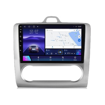 Navigație Dedicată Ford Focus II (2004-2011) 4GB RAM, 64GB, Octa-Core, Ecran QLED 9", CarPlay, Android Auto, Slot SIM 4G