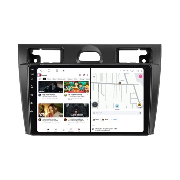 Navigatie Ford Fiesta V (2002-2008) cu Android, 2GB RAM, 32 GB, Ecran IPS 9" 1280 x 720, CarPlay & Android Auto, WiFi, Bluetooth, suport camera DVR - Img 3