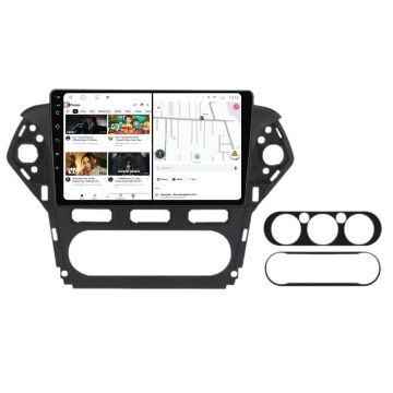 Navigatie Ford Mondeo IV (2007-2011) (Fara navigatie originala, Negru) cu Android, 1GB RAM, 16 GB, Ecran IPS 9" 1024 x 600, WiFi, Bluetooth, suport camera DVR - Img 2