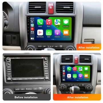 Navigatie Honda CR-V III (2006-2012) cu Android, 8GB RAM, 128GB ROM, Ecran QLED 9" Touchscreen, CarPlay Wireless, DSP Pro - Img 6