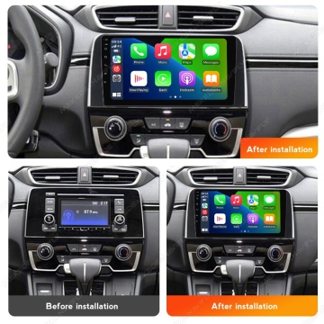 Navigatie Honda CR-V V (2017-2022) cu Android, 2GB RAM, 32 GB, Ecran IPS 9" 1280 x 720, CarPlay & Android Auto, WiFi, Bluetooth, suport camera DVR - Img 2