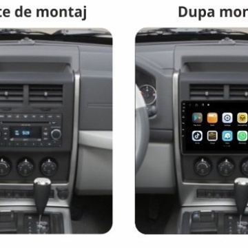 Navigatie Jeep Cherokee IV KK (2007-2014) cu Android, 2GB RAM, 32 GB, Ecran IPS 10" 1280 x 720, CarPlay & Android Auto, WiFi, Bluetooth, suport camera DVR - Img 2