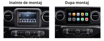 Navigatie Jeep Gladiator (dupa 2019) cu Android, 1GB RAM, 16 GB, Ecran IPS 9" 1024 x 600, WiFi, Bluetooth, suport camera DVR - Img 3