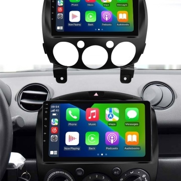 Navigatie Mazda 2 (2007-2014) cu Android, 2GB RAM, 32 GB, Ecran IPS 9" 1280 x 720, CarPlay & Android Auto, WiFi, Bluetooth, suport camera DVR - Img 4