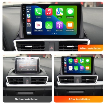 Navigatie Mazda 3 (2013-2019) cu Android, 8GB RAM, 128GB ROM, Ecran QLED 9" Touchscreen, CarPlay Wireless, DSP Pro - Img 4
