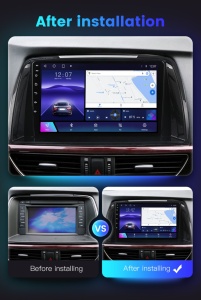 Navigatie Mazda 6 2013-2015 9 inch 8 GB RAM + 128 GB ROM QLED 8 CORE SIM CARPLAY COOLER - Img 6