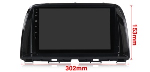 Navigatie Mazda CX5 2011-2017 9 inch 2 GB RAM + 32 GB ROM QLED 4 CORE CARPLAY COOLER - Img 4