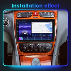 Navigatie Mercedes Benz C CLASS W203 2000-2004 9 inch 2 GB RAM + 32 GB ROM QLED 8 CORE SIM CARPLAY COOLER - Img 6