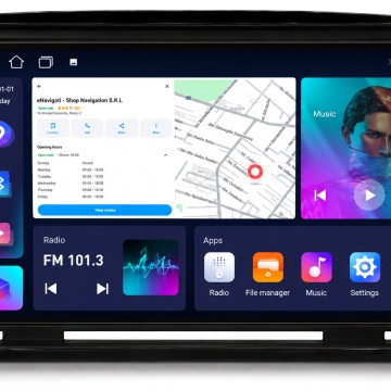 NAVIGATIE MERCEDES BENZ R-CLASS (2005-2014) CU ANDROID, 2GB RAM, 32 GB, ECRAN IPS 9" 1280 X 720, CARPLAY & ANDROID AUTO, WIFI, BLUETOOTH, SUPORT CAMERA DVR