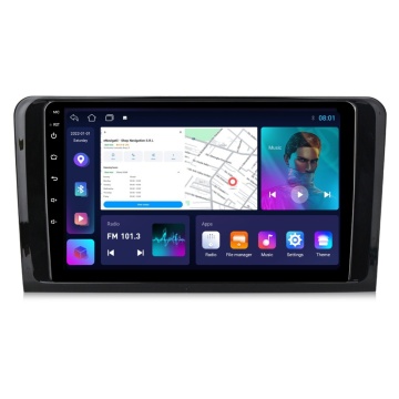 Navigatie Mercedes ML W164 (2005-2012) cu Android, 2GB RAM, 32 GB, Ecran IPS 9" 1280 x 720, CarPlay & Android Auto, WiFi, Bluetooth, suport camera DVR