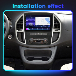Navigatie Mercedes Vito 3 2012-2021 10 inch 2 GB RAM + 32 GB ROM QLED 8 CORE SIM CARPLAY COOLER - Img 5