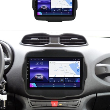 Navigatie Performanta Jeep Renegade (2014+) - 4GB RAM, 64GB, QLED 9" Touchscreen, SIM 4G, DSP Pro - Img 2