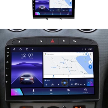 Navigatie Peugeot 308 I (2007-2013) cu Android, 8GB RAM, 128GB ROM, Ecran QLED 9" Touchscreen, CarPlay Wireless, DSP Pro - Img 4