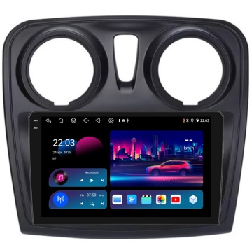 Navigatie Piloton Dacia Sandero 2 (2012-2020) - 4GB RAM, 64GB, Grile Rorunde, Octa Core 1.6Ghz, Display In-Cell