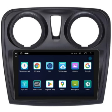 Navigatie Piloton Dacia Sandero 2 (2012-2020) - 4GB RAM, 64GB, Grile Rorunde, Octa Core 2Ghz, Display 2K, SIM 4G