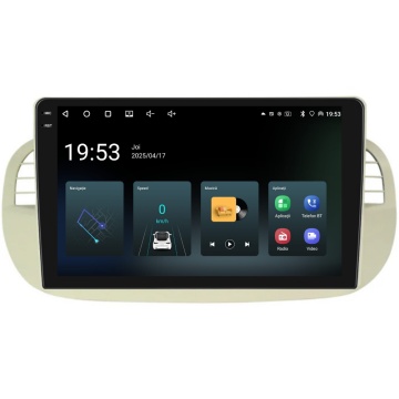 Navigatie Piloton Fiat 500 (2007-2015) - 4GB RAM, 64GB, Quad Core 1.5Ghz, Display In-Cell