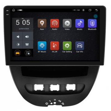 Navigatie Piloton Peugeot 107 (2005-2014) - 4GB RAM, 64GB, Octa Core 2Ghz, Display 2K, SIM 4G