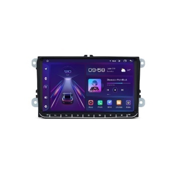 Navigatie PilotOn Skoda Octavia II (2004-2013) Gri cu Android, 1GB RAM, 32 GB,Ecran IPS 9" 1280 x 720 Model Clasic