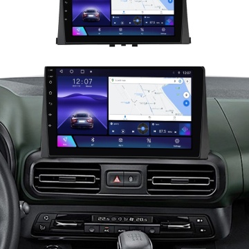 Navigatie Renault Express (dupa 2021) cu Android, 2GB RAM, 32 GB, Ecran IPS 9" 1280 x 720, CarPlay & Android Auto, WiFi, Bluetooth, suport camera DVR - Img 2