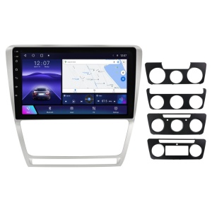 Navigatie Skoda Octavia II (2004-2013) cu Android, 4GB RAM, 64GB ROM, Ecran QLED 10" Touchscreen, CarPlay Wireless, DSP