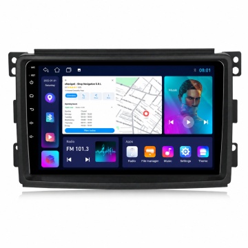 NAVIGATIE SMART FORTWO (2007-2010) CU ANDROID, 1GB RAM, 16 GB, ECRAN IPS 9" 1280 X 720, CARPLAY & ANDROID AUTO, WIFI, BLUETOOTH, SUPORT CAMERA DVR