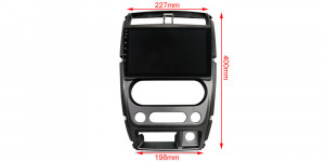 Navigatie Suzuki Jimny 2005-2018 9 inch 2 GB RAM + 32 GB ROM QLED 4 CORE CARPLAY COOLER - Img 3