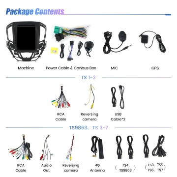 Navigatie Tip Tesla Opel Insignia 2013-2017 9.7 INCH