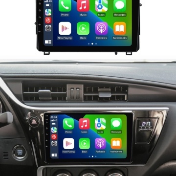 Navigatie Toyota Corolla E18 (2017-2018) cu Android, 2GB RAM, 32 GB, Ecran IPS 9" 1280 x 720, CarPlay & Android Auto, WiFi, Bluetooth, suport camera DVR - Img 4