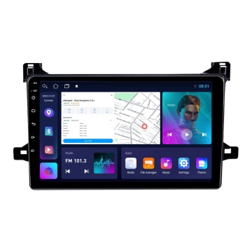 NAVIGATIE TOYOTA PRIUS W5 (DUPA 2015) CU ANDROID, 4GB RAM, 64 GB, ECRAN IPS 9" 1280 X 720, CARPLAY & ANDROID AUTO, WIFI, BLUETOOTH, SUPORT CAMERA DVR - Img 1