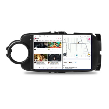 Navigatie Toyota Yaris P13 (2011-2020) Negru cu Android, 6GB RAM, 128GB ROM, Ecran QLED 9" Touchscreen, CarPlay Wireless - Img 3