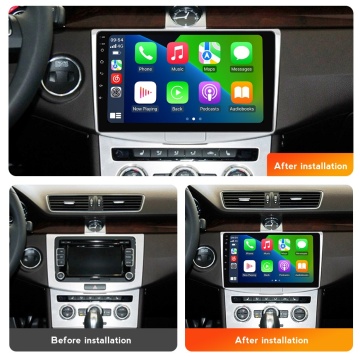 Navigatie VW Passat B6/B7 (2005-2015) cu Android, 1GB RAM, 16 GB, Ecran IPS 10" 1024 x 600, WiFi, Bluetooth, suport camera DVR - Img 3