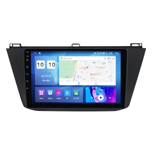 Navigație Android dedicată VW Tiguan II 2016-2023, cu ecran touchscreen, GPS, Bluetooth, Wi-Fi și compatibilitate aplicații moderne.