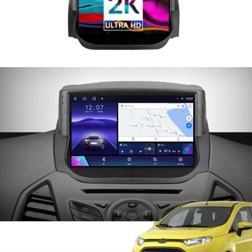 Navigatie Android 2K Ford EcoSport (2012-2018) cu Android, 4 GB RAM, 64 GB, Ecran QLED 9.5 Inch 2000x1200, CarPlay Wireless, 4G - Img 2