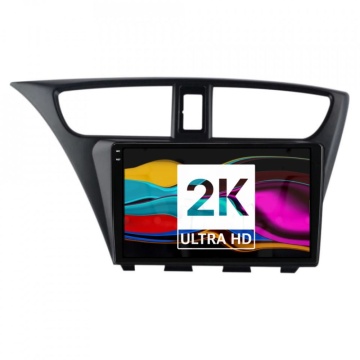 Navigatie Android 2K Honda Civic IX Hatchback (2011-2015) cu Android, 2 GB RAM, 32 GB, Ecran QLED 9.5 Inch 2000x1200, CarPlay Wireless, 4G