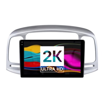 Navigatie Android 2K Hyundai Accent III (2005-2012) cu Android, 8 GB RAM, 128 GB, Ecran QLED 9.5 Inch 2000x1200, CarPlay Wireless, 4G