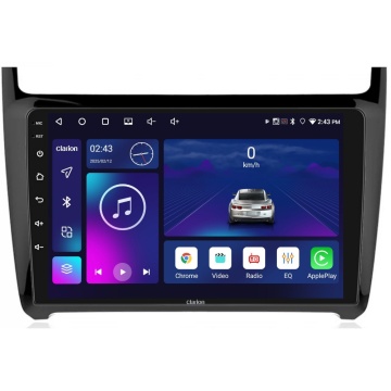 Navigatie Android Clarion GL-300 XD3326 9 Inch VW Polo 6R (2009-2018) 4 GB, 64 GB, IPS