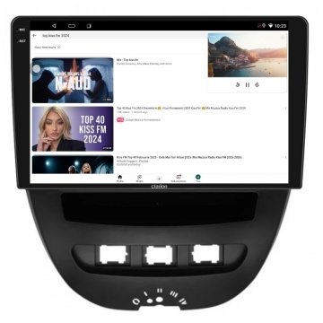 Navigatie Android Clarion GL-700 XD6125 10 Inch Citroen C1 I (2005 - 2014), 4 GB, 64 GB, QLED 2K