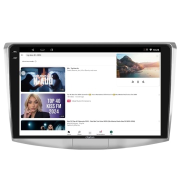 Navigatie Android Clarion GL-700 XD6125 10 Inch VW Passat CC (2008-2018) argintiu, 4 GB, 64 GB, QLED 2K