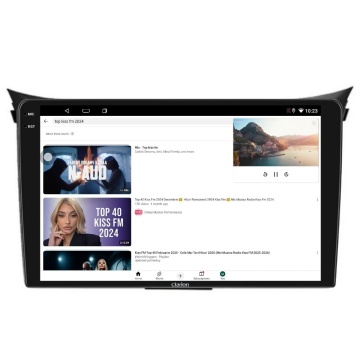Navigatie Android Clarion GL-700 XD6125 9 Inch Hyundai I30 GD (2011-2017), 4 GB, 64 GB, QLED 2K - Img 4