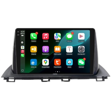 Navigatie Android Clarion GL-700 XD6125 9 Inch Mazda 3 (2013-2019), 4 GB, 64 GB, QLED 2K
