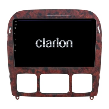 Navigatie Android Clarion GL-700 XD6125 9 Inch Mercedes S-Class W220 (1998-2005), 8 GB, 256 GB, QLED 2K