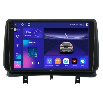 Navigatie Android Clarion GL-700 XD6125 9 Inch Renault Clio 3 (2005-2012), 8 GB, 256 GB, QLED 2K - Img 2