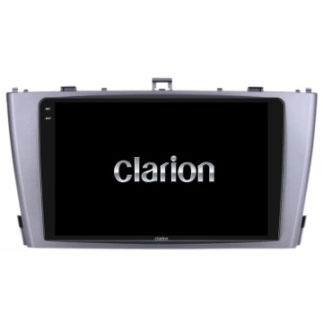 Navigatie Android Clarion GL-700 XD6125 9 Inch Toyota Avensis T27 (2009-2015) rama argintie, 8 GB, 256 GB, QLED 2K