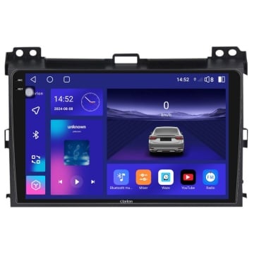 Navigatie Android Clarion GL-700 XD6125 9 Inch Toyota Land Cruiser Prado J120 (2002-2010), 4 GB, 64 GB, QLED 2K - Img 2