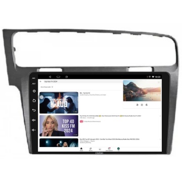 Navigatie Android Clarion GL-700 XD8581 10 Inch VW Golf VII (2012-2020) gri perlat, 4 GB, 64 GB, IPS - Img 5