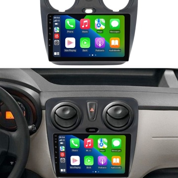 Navigatie Dacia Dokker (dupa 2012) cu Android, 2GB RAM, 32 GB, Ecran IPS 9" 1280 x 720, CarPlay & Android Auto, WiFi, Bluetooth, suport camera DVR - Img 5