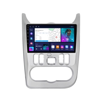 Navigatie Dacia Logan 1 (2008-2013) cu Android, 4GB RAM, 64 GB, Ecran QLED 9 Inch, CarPlay & Android Auto, WiFi, Bluetooth, suport camera DVR