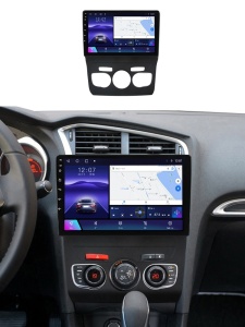 Navigație Dedicată Citroen C4 II (2010-2018) 4GB RAM, 64GB, Octa-Core, Ecran QLED 10", CarPlay, Android Auto, Slot SIM 4G