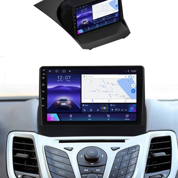 Navigație Dedicată Ford Fiesta VI (2009-2017) 8GB RAM, 128GB, Octa-Core, Ecran QLED 9", CarPlay, Android Auto, Slot SIM 4G